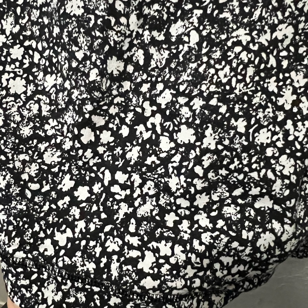Lululemon Rulu Run Long Sleeve Shirt Venture Floral Alpine White Black - Picture 10 of 11